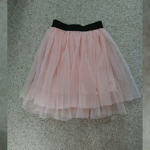 Pink Tulle Skirt
